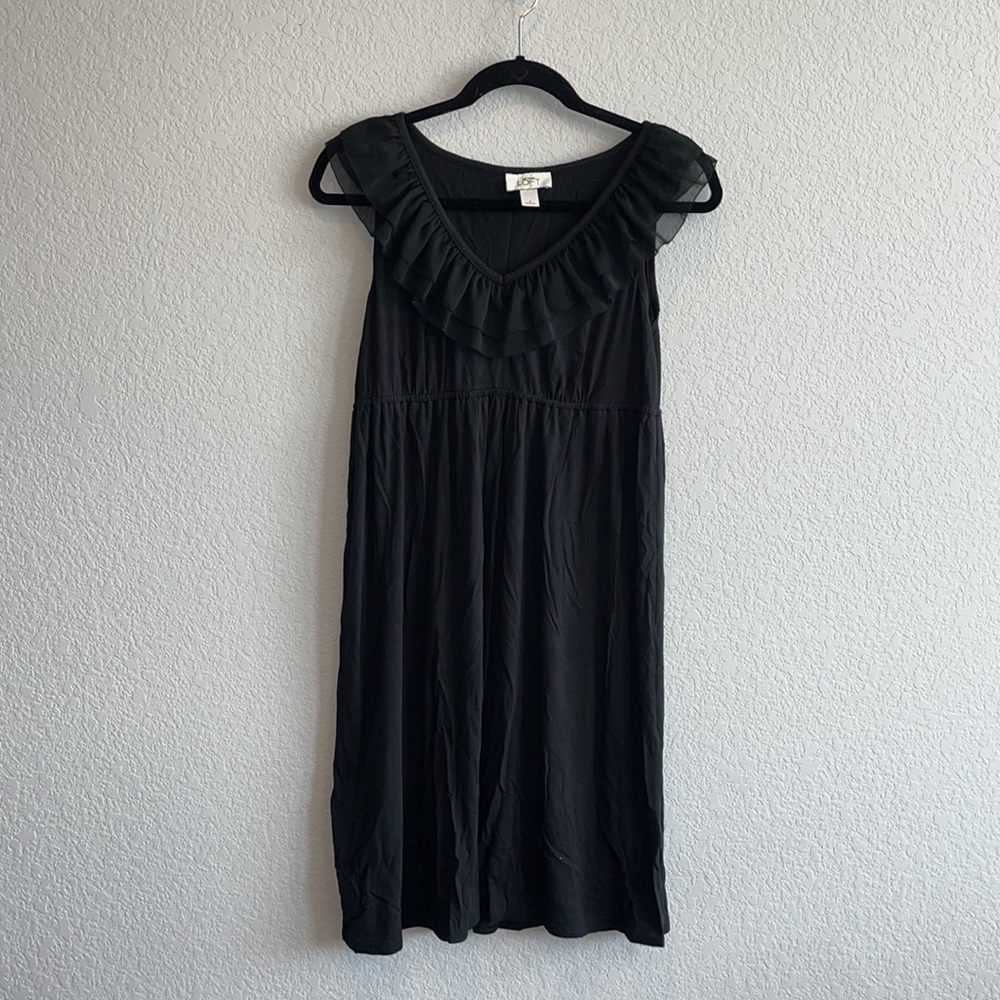 Ann Taylor LOFT black dress